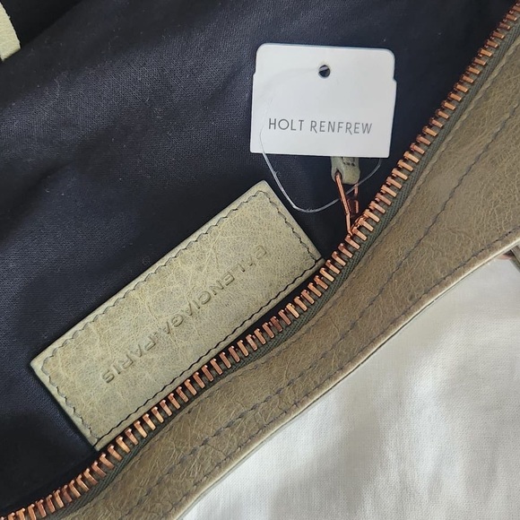 BNWT Balenciaga Giant 21 City Bag – Rare Vert D'eau w/ Rose Gold Hardware - Picture 9 of 16